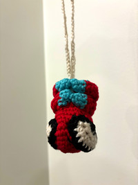 Handmade mini hanging Spider-Man 