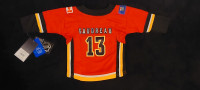 New authentic Gaudreau Flames JerseyW/tags12-24 mthsMsrp $70,$40