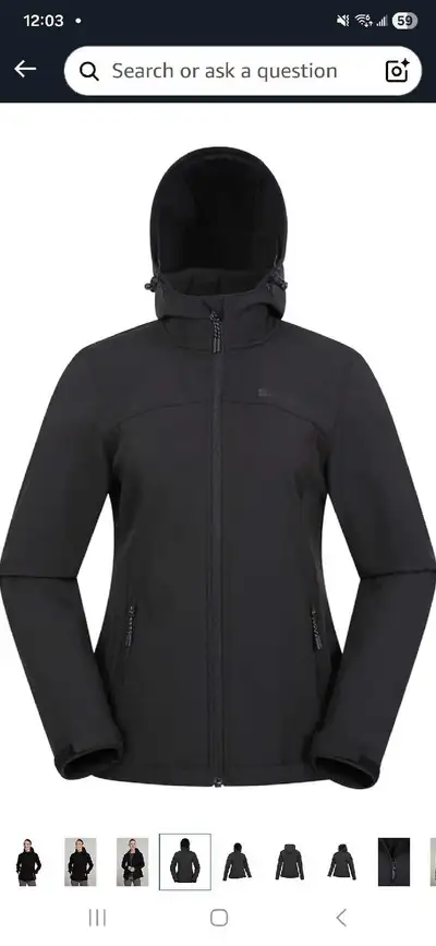 Mountain Warehouse Womens Softshell Jacket , View more