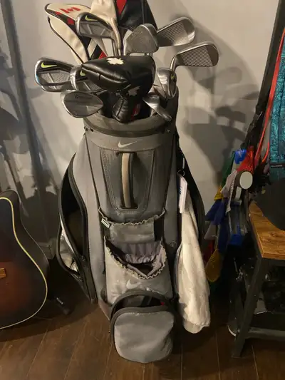 Nike Speed Vapor Irons with full golf set, View more