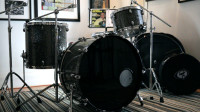 Mapex Meridian Black Obsidian Shell Pack - 24,12,16 & 14sn