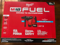 Milwaukee fuel 1-3/4’’ rotary hammer