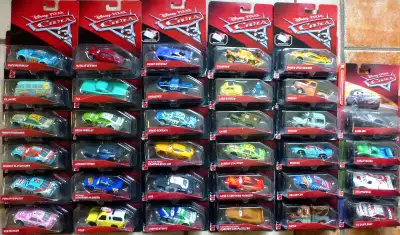 Petites autos CARS 3 * Les bagnoles 3 * neuves au choix 2018, View more