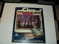 CLUE - VCR Game - Rare - Complete! $40 FIRM