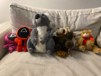 Teddy Bears for sale (6 of them) Plush Toys