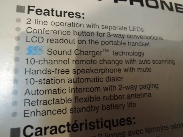 Panasonic KX-T3980 2 Line Cordless Phone Brand New In Box in Other in Grande Prairie - Image 5