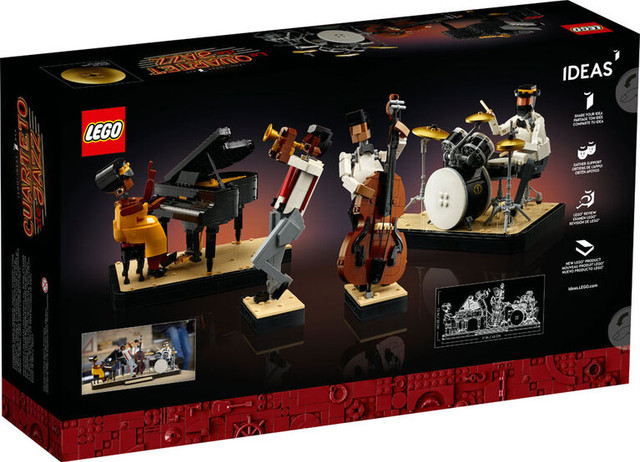 LEGO IDEAS #21334 ~ JAZZ QUARTET ~ Building Set BRAND NEW IN BOX in Toys & Games in Thunder Bay - Image 3