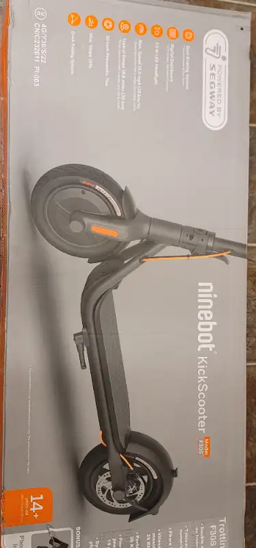 Segway/Ninebot electric Scooter F30S NEW, UNUSED, View more