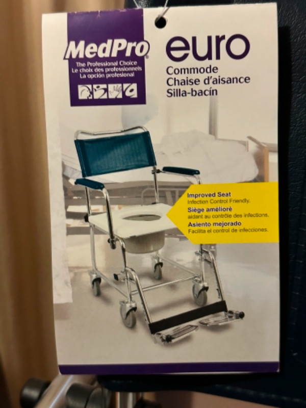 MedPro Euro Commode $2oo  (obo) in Health & Special Needs in Saint John - Image 2