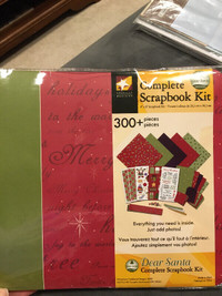 Dear Santa Scrapbooking Kit (NIP)