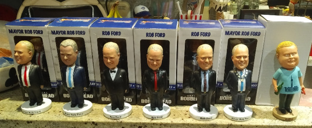RARE  ROB FORD + Jays Baseball Leafs Hockey Bobblehead in Arts & Collectibles in City of Toronto