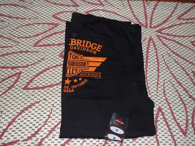HARLEY-DAVIDSON BLACK TANK TOP, SIZE MEDIUM, UNUSED, View more