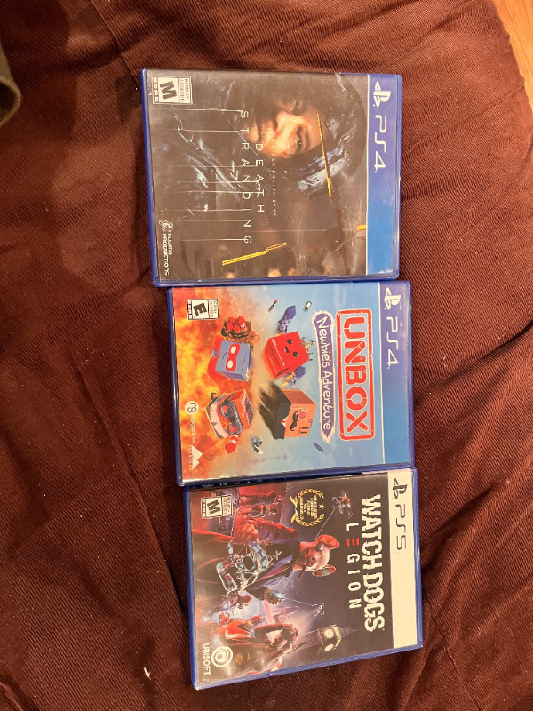 Sony PlayStation 4 & 5 video games for sale in Sony Playstation 4 in Winnipeg
