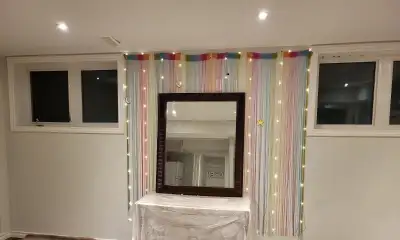 Vintage Wood Mirror (38" x 44"), View more