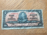 1937 Two and Five Dollars