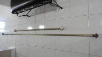 Two Metal Curtain Rods