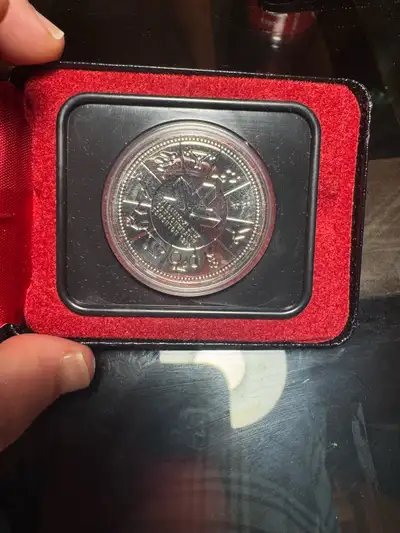 TOP COLLECTOR 1978 Canada Commonwealth Games Silver Dollar - Ori, View more