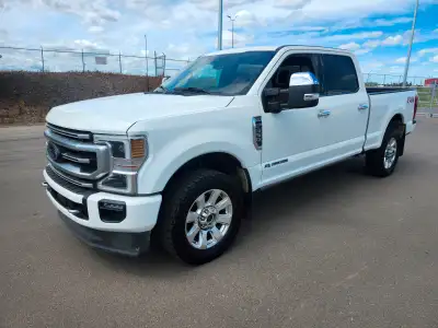 2022 Ford F350 Platinum, top of the line model, only 87 KM, 6.7 powerstroke turbo diesel, superduty,...