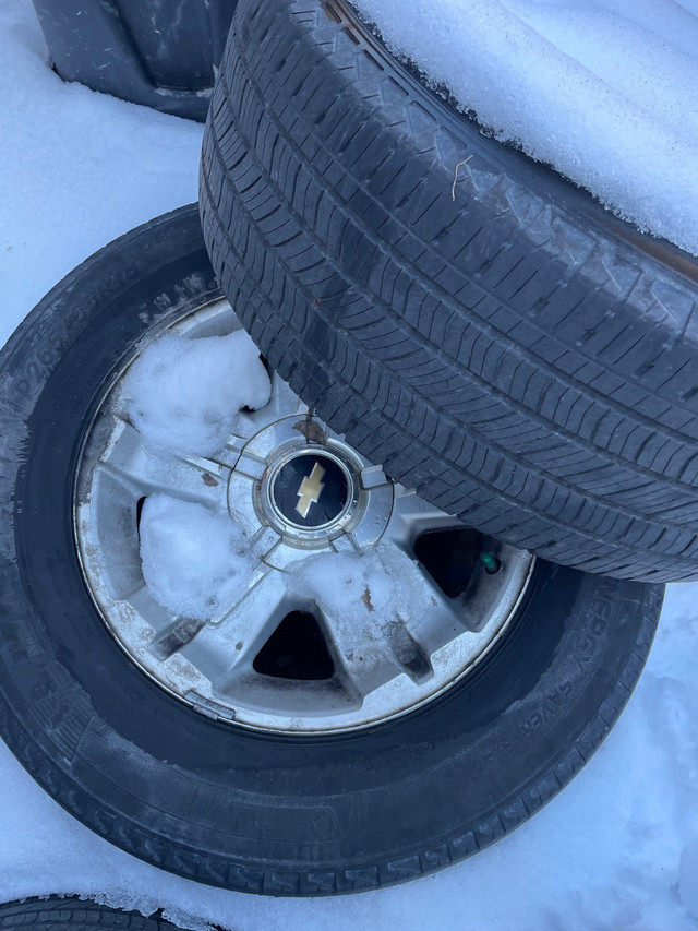 Chevrolet Silverado rims 18  wheels in Tires & Rims in Calgary