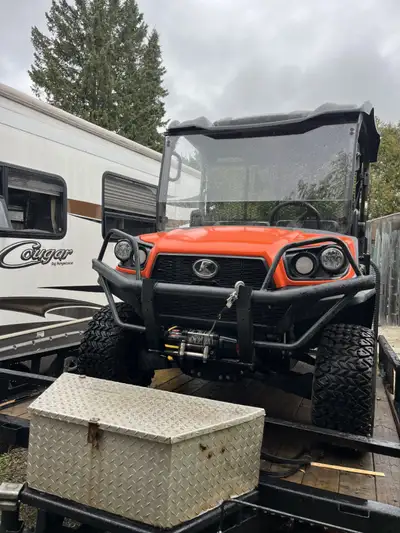 KUBOTA RTV XG 850 LOW HOURS 210 HOURS EXCELLENT ON FUEL EFI, EPS, DIF LOCK, WINCH,DUMP BOX, ROP, SEA...