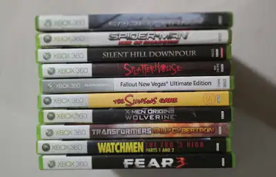 Xbox360 video games , View more