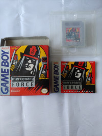 Mercenary Force - Nintendo Game Boy - 100% Complete - CIB