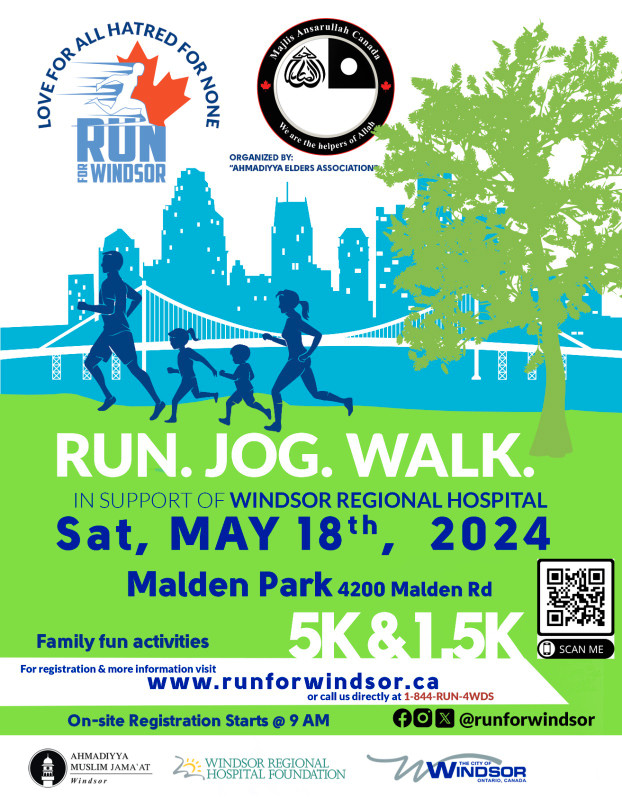 Run for Windsor www.runforwindsor.ca May 18 Malden Park Windsor in Events in Windsor Region