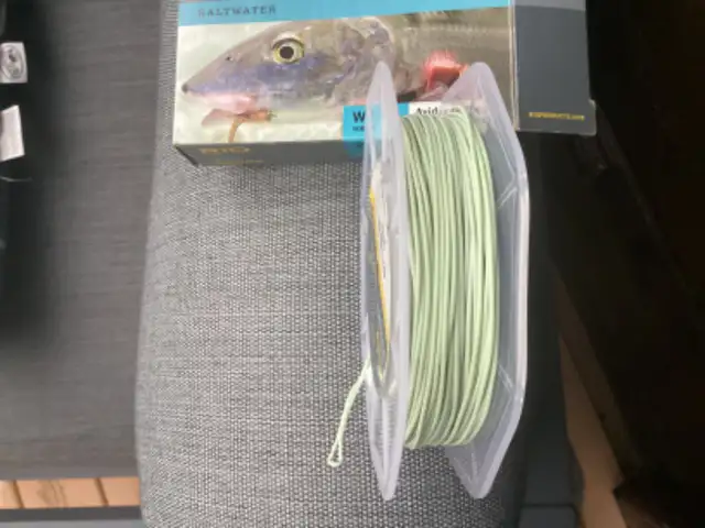 Rio Avid Series Saltwater Sandy Blue WF9F Fly Line LNIB in Fishing, Camping & Outdoors in Owen Sound - Image 5