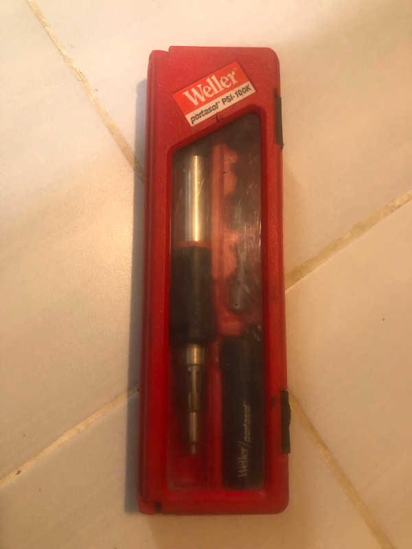 WELLER PSI100K PORTASOL GAS SOLDERING IRON KIT (MYCODE#064) dans Outils électriques  à Ville de Montréal