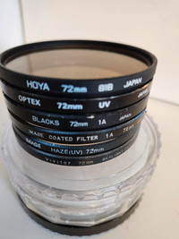 .72 mm Lens Filters (set/6) $ 20.00