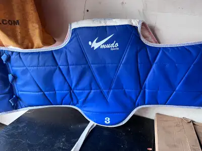 Mudo Sports Taekwondo Chest Guard Size 3, View more