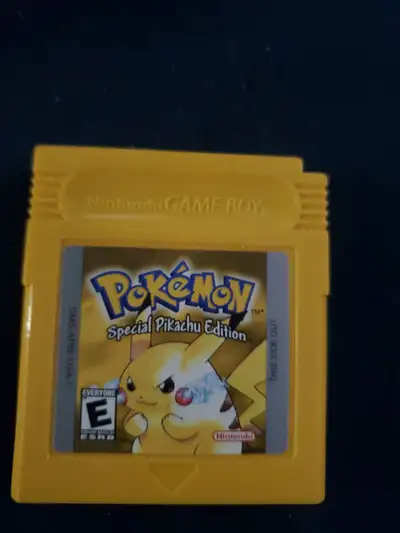 Pokemon Yellow Pikachu Gameboy , View more