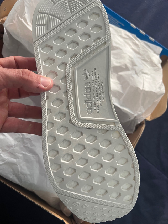 Adidas NMD triple white NEW AUTHENTIC  in Men's Shoes in Markham / York Region - Image 3