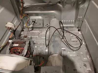 Appliance repair - dryer repair with broken belt, View more