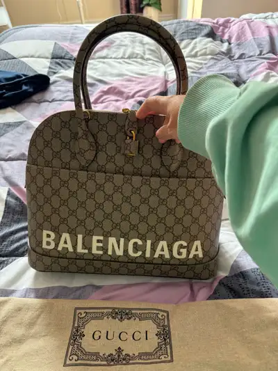 Gucci x Balenciaga Bag -100% Authentic - Unused., View more