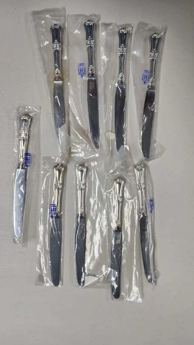 Birks Regency RICHMOND Silver Plate Flatware  55 Pcs548410891206010889