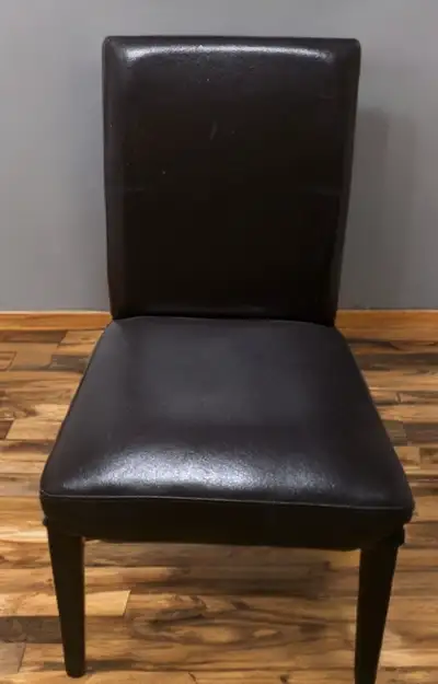 IKEA Henriksdal Leather Dining Chair [EN], View more