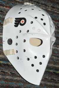 masque Bernie Parent fiberglass goalie mask replica hockey