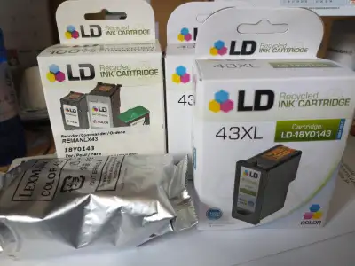 Lexmark Printer Ink - Color 43XL - Brand New, View more