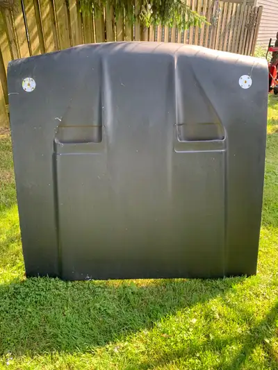 87-93 Foxbody Mustang fiberglass hood in good used condition asking $200. Pick up in Harrietsville,...