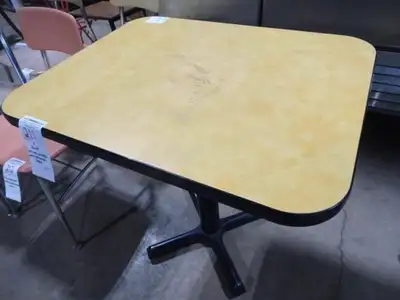 4X, 30"X24" LAMINATE COVERED WOOD TOP TABLE FOR RESTAURANT, View more