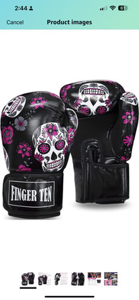 Boxing Gloves + Hand Wraps 