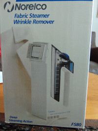 New/Never usedNorelco Fabric Steamer/Wrinkle Remover