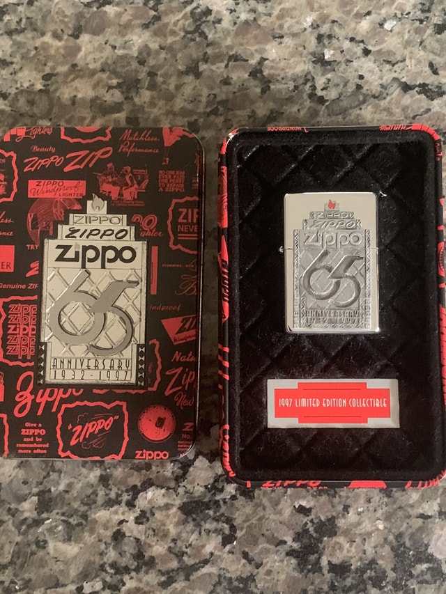 1997 65th Anniversary Zippo Collectible of the Year Lighter Arts