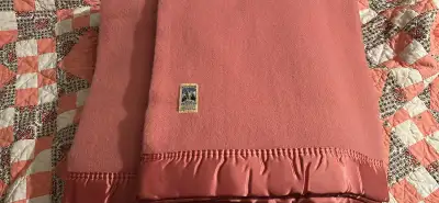 Vintage Kenwood all virgin wool blanket, mothproofed queen, View more