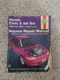 92-95 Civic manual
