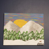 Painting of Mountains