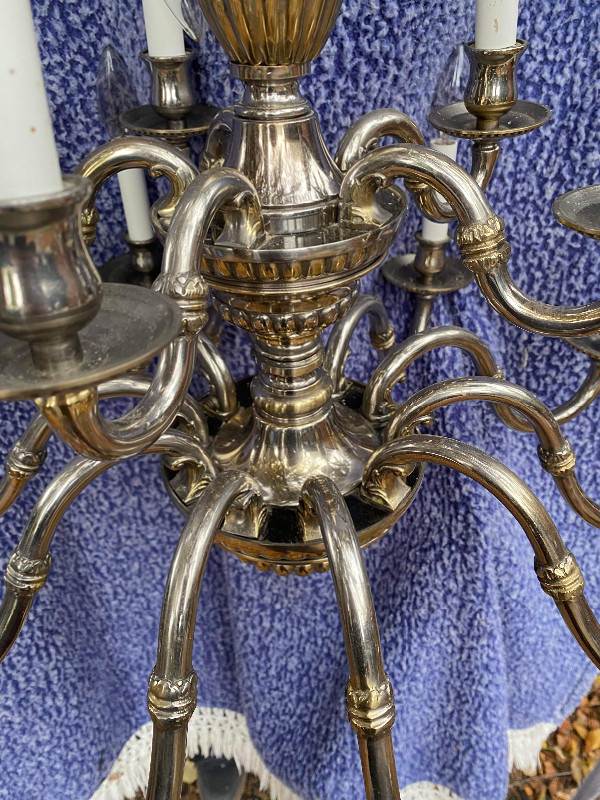 Vintage candelabra brass for sale  