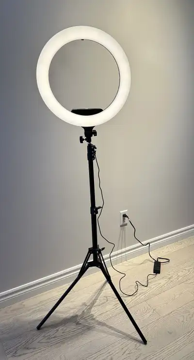 Mobifoto 18” Ring Light Content Creator Kit, View more