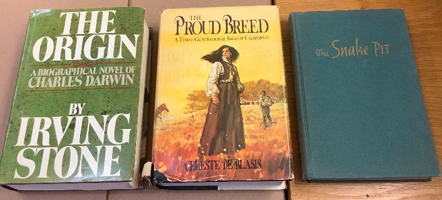 Hard Cover Books THE PROUD BREED; SNAKE PIT; THE ORIGIN in Arts & Collectibles in City of Toronto - Image 2